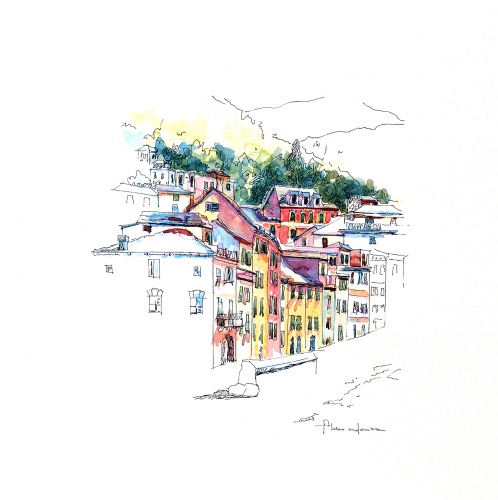 Patrizia Abbondanza - Bogliasco 50x50 - ESEMPIO